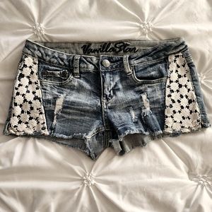 Vanilla Star Cut Off Shorts
